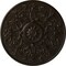 Ekena Millwork Versailles Ceiling Medallion (Fits Canopies up to 3 1/4"), Hnd-Painted Stone Hearth, 33"OD x 1 3/4"P CM33VESHF - alternate 1